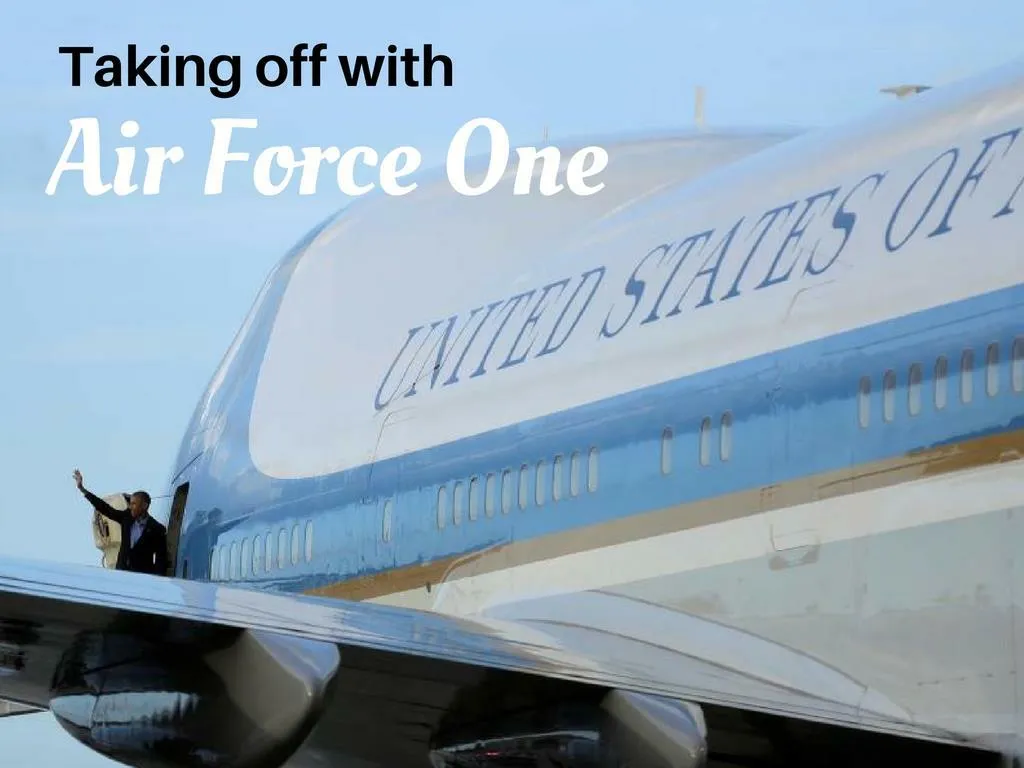 bringing off with air force one