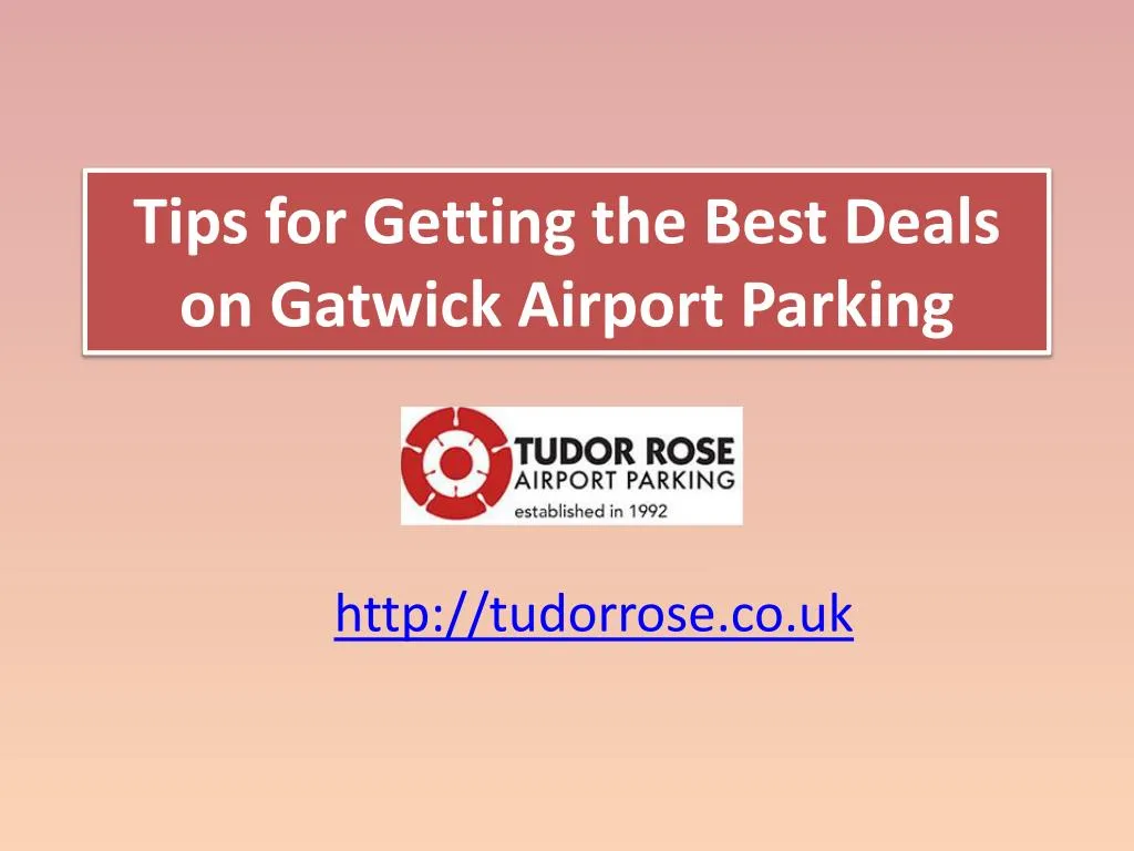 tips for getting the best deals on gatwick airport parking