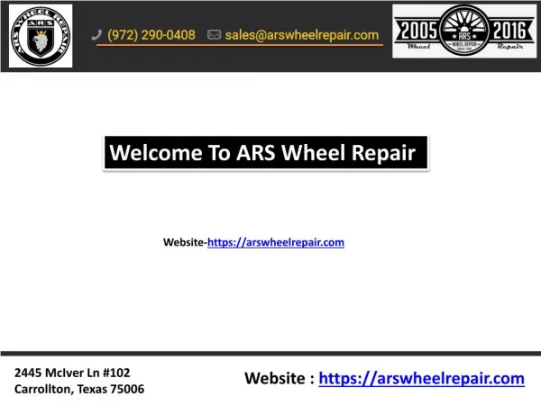 Find alloy wheel repair