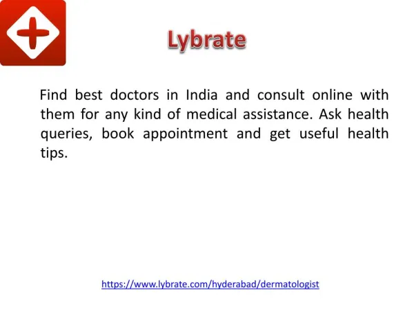 Best Dermatologist In Hyderabad - Lybrate