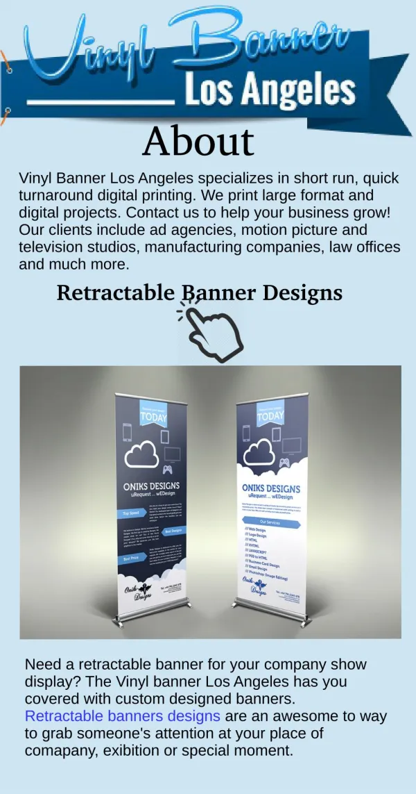 Retractable Banner Designs