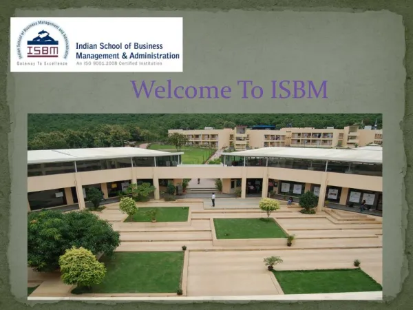 Why ISBM Is Best College For Post Graduation?