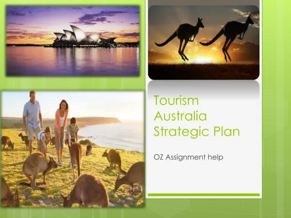 Tourism Australia Strategic Plan