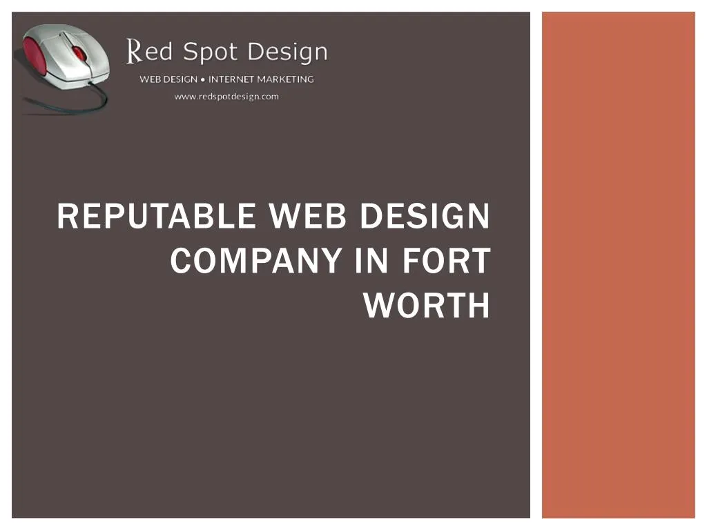 reputable web design company in fort worth