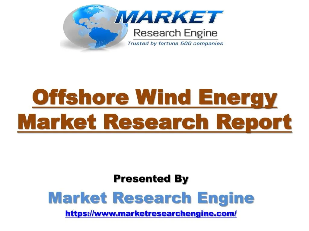 offshore wind energy market research report