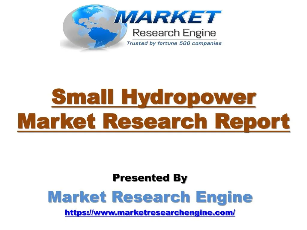 small hydropower market research report