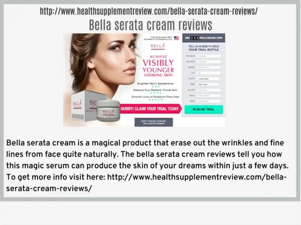 http://www.healthsupplementreview.com/bella-serata-cream-reviews/