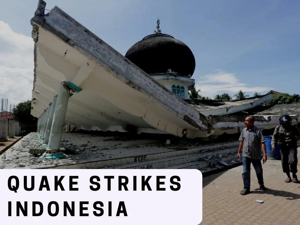 shake strikes indonesia