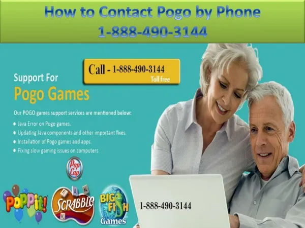 How to Contact Pogo by Phone| 1-888-490-3144