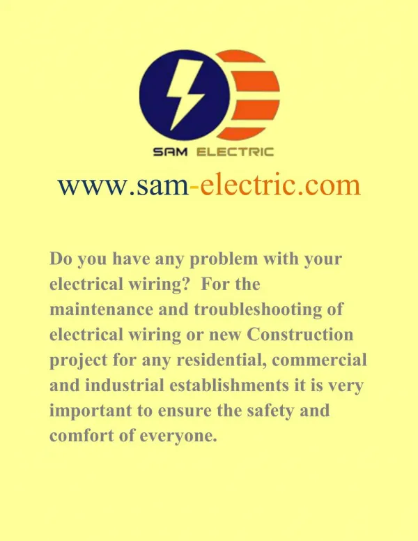Electrical Contractors and Electricians in Newmarket, Thornhill, Richmond Hill, Scarborough, Toronto