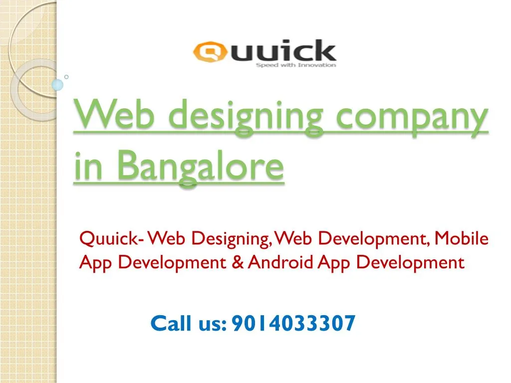 web designing company in bangalore