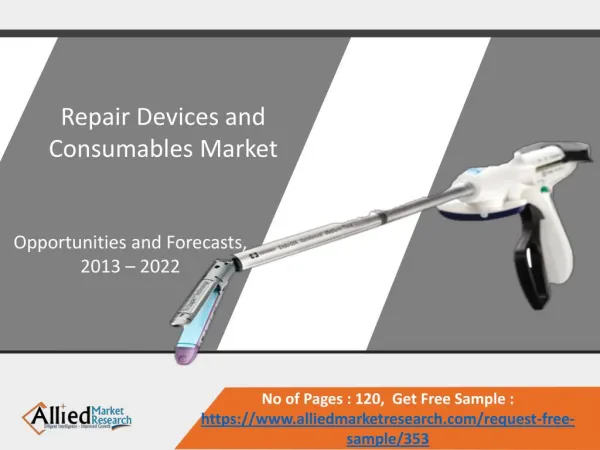 Hernia Repair Devices and Consumables Market is Expected to Reach $6.1 Billion, Globally, by 2020