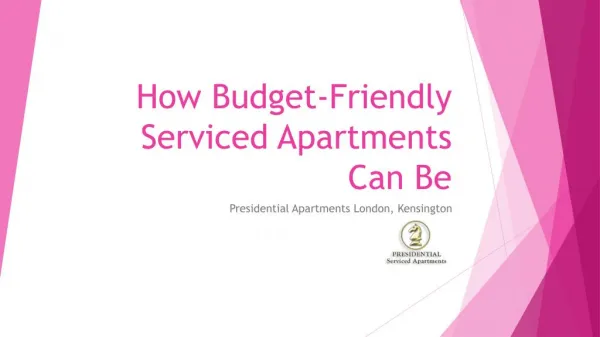 How Budget-Friendly Serviced Apartments Can Be