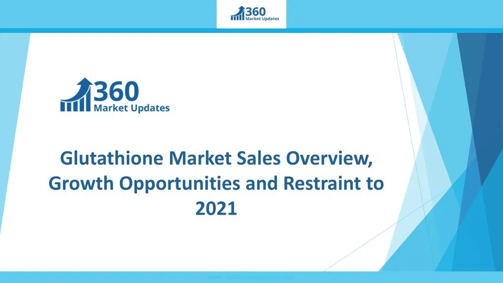 glutathione market sales overview growth opportunities and restraint to 2021