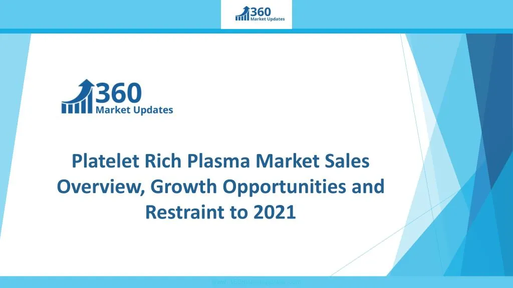 platelet rich plasma market sales overview growth opportunities and restraint to 2021