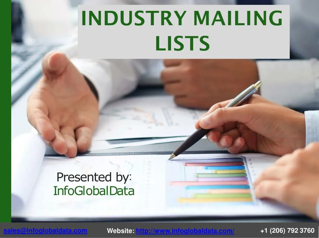 industry mailing lists