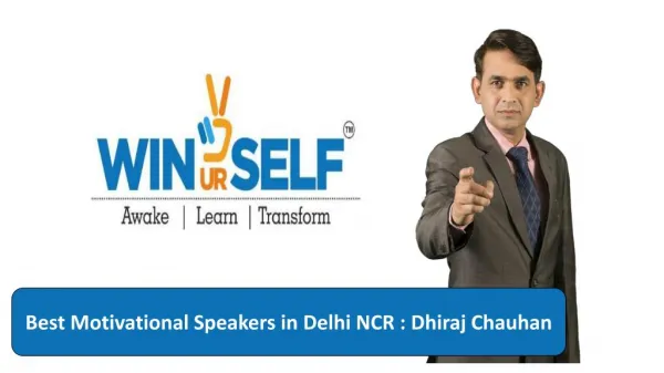 Skills Motivational Speaker in Delhi NCR