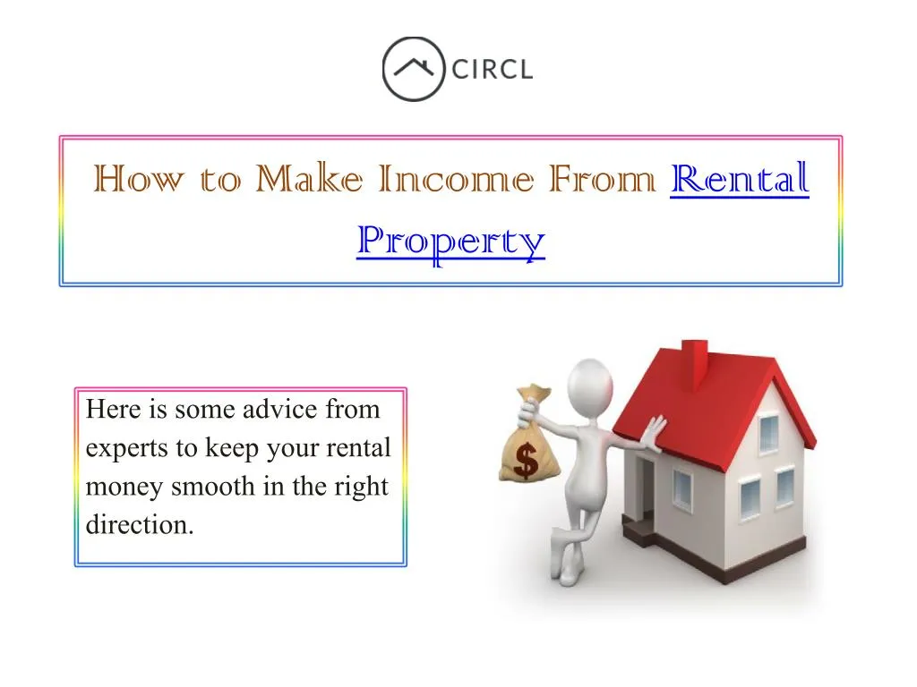 how to make income from rental property