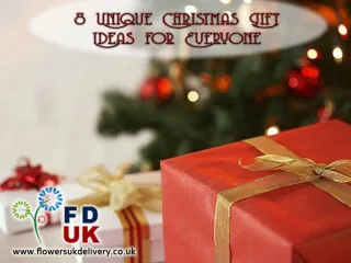 8 Unique Christmas Gift Ideas for Everyone - slide 1