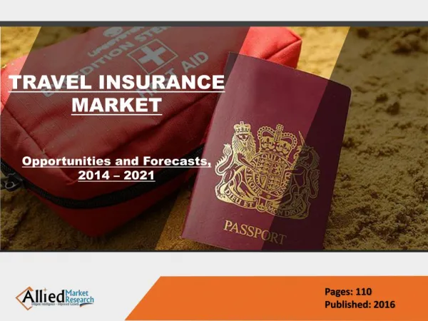 Travel Insurance Market Size, Global Industry 2022
