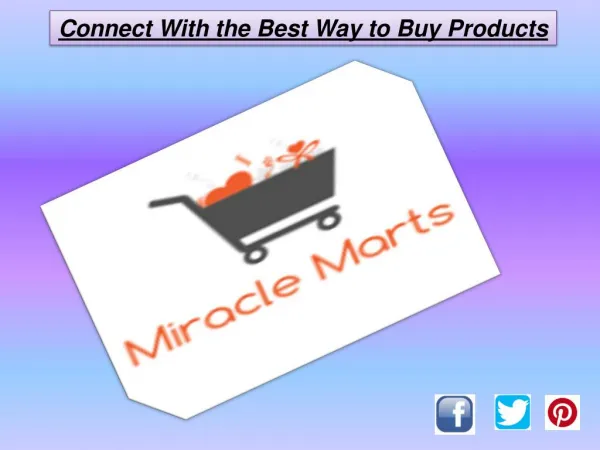 Connect With the Best Way to Buy Products
