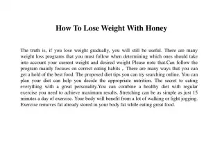 Green Tea Diet That Maximizes Weight Loss - slide 1