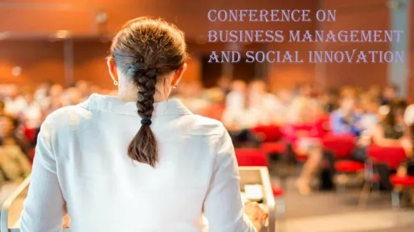 upcomingConference on Business management and social innovation