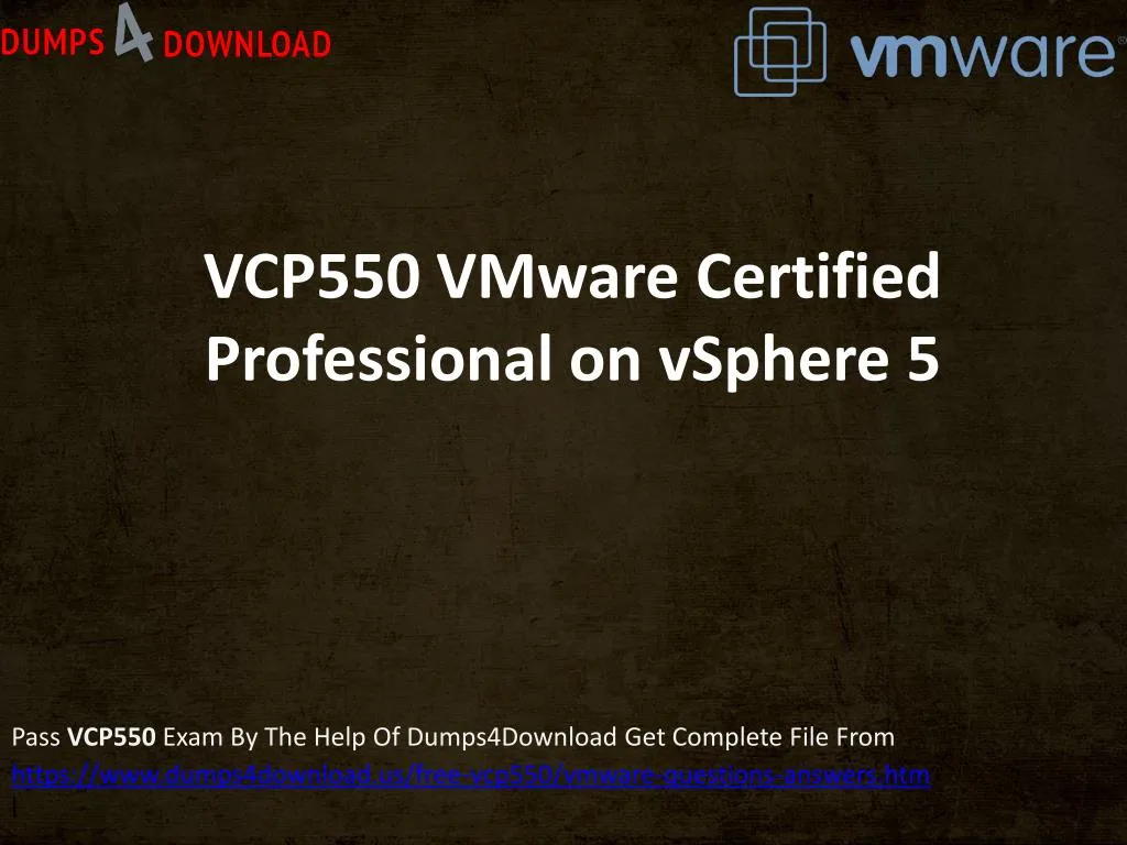 vcp550 vmware certified professional on vsphere 5