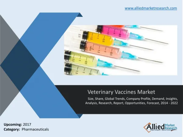 World Veterinary/Animal Vaccines Market Size