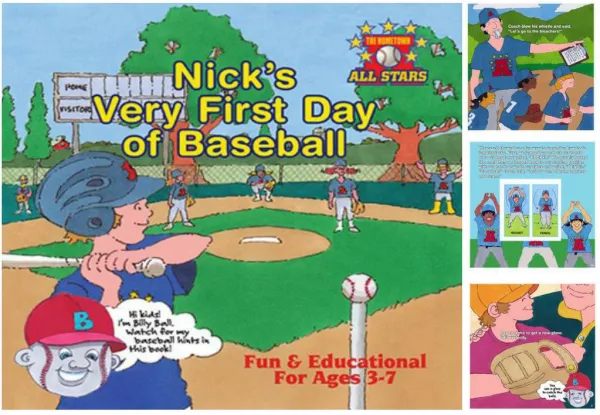 Nick’s very first day of baseball