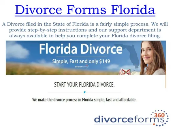 Divorce Forms Florida