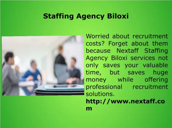 Staffing Agency Biloxi