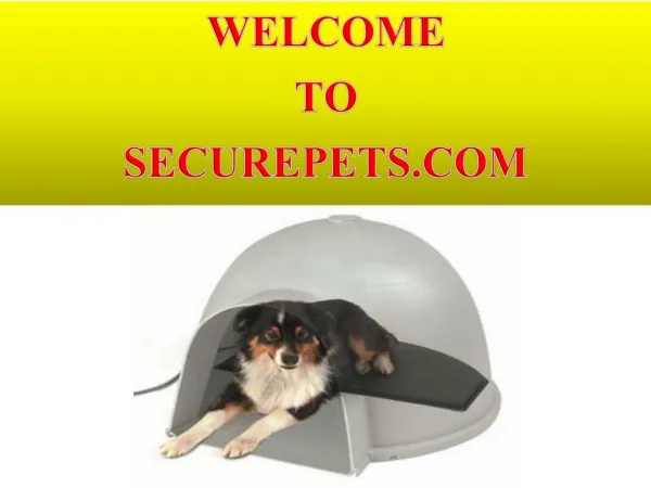 Best dog house with ac for your pets at securepets.com