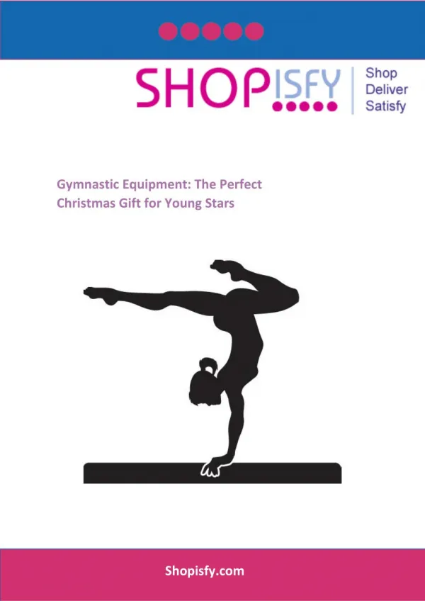 Gymnastic Equipment: The Perfect Christmas Gift for Young Stars