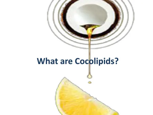 What are Cocolipids?