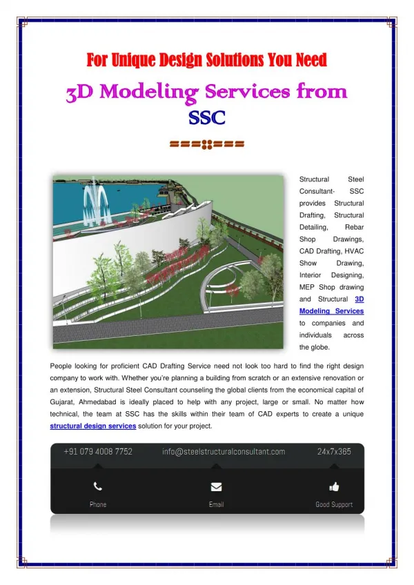 Structural 3D Modeling Services Company