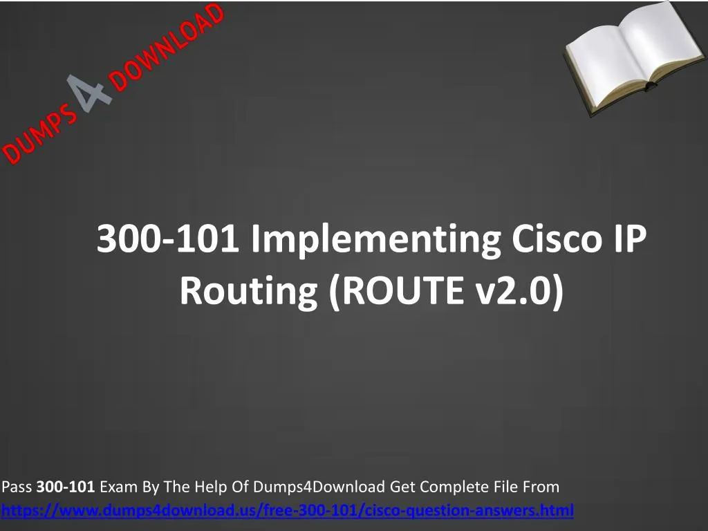300 101 implementing cisco ip routing route v2 0