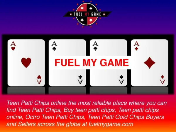 Buy Teen Patti Chips Online
