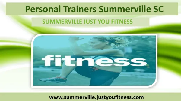 Personal Trainers Summerville SC