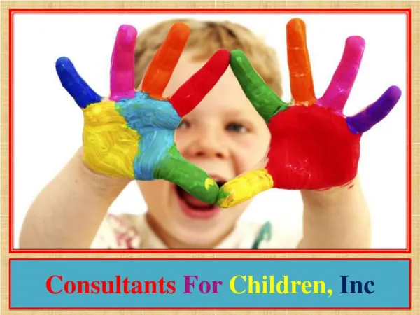 Consultants for Children, Inc