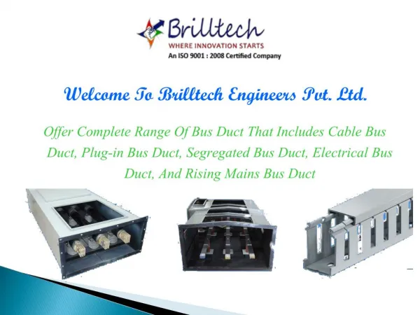 Bus Duct Manufacturers