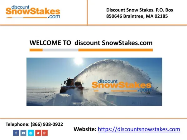 Snow Removal Equipment and Tools