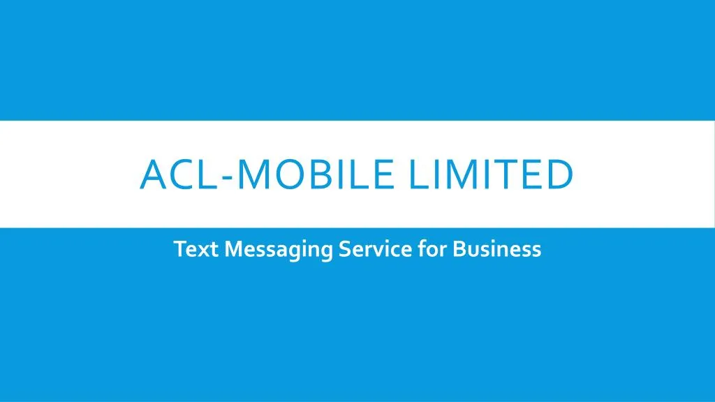 acl mobile limited