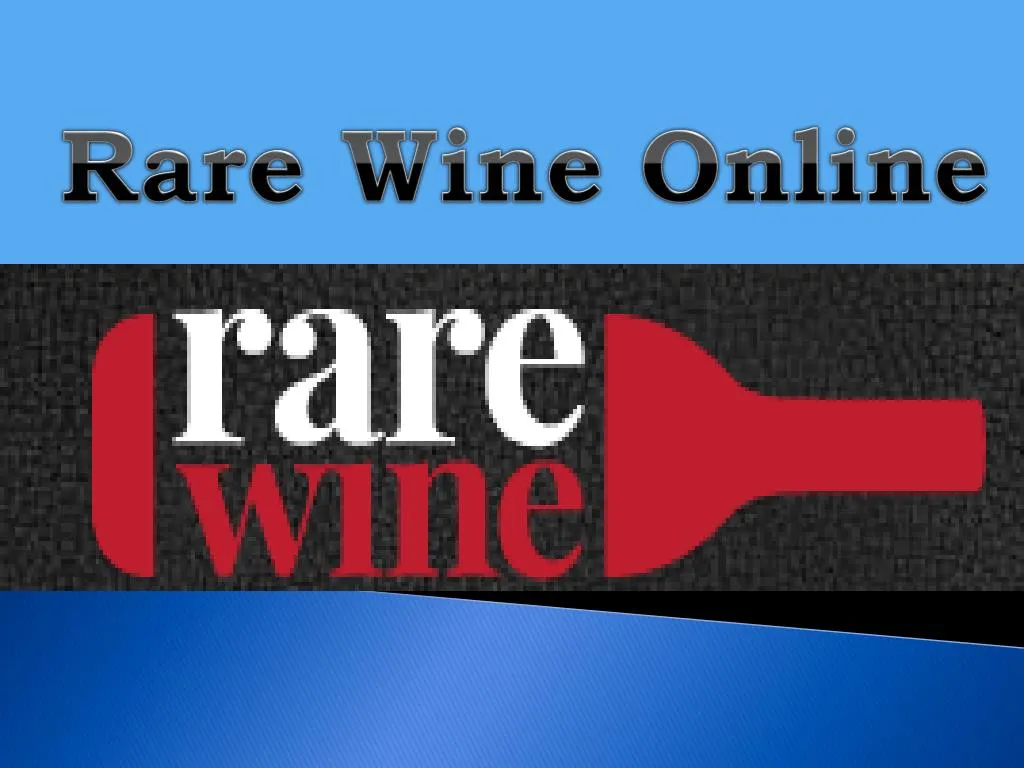 rare wine online