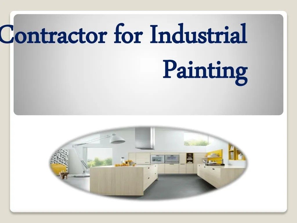 contractor for industrial painting