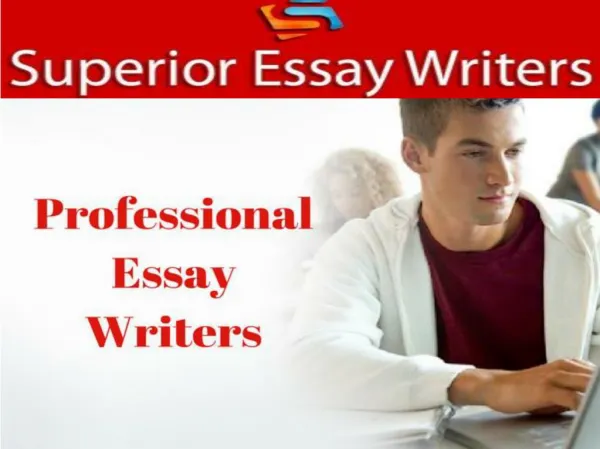Get Professional Writing Services And Custom Writing Services - Superior Essay Writers