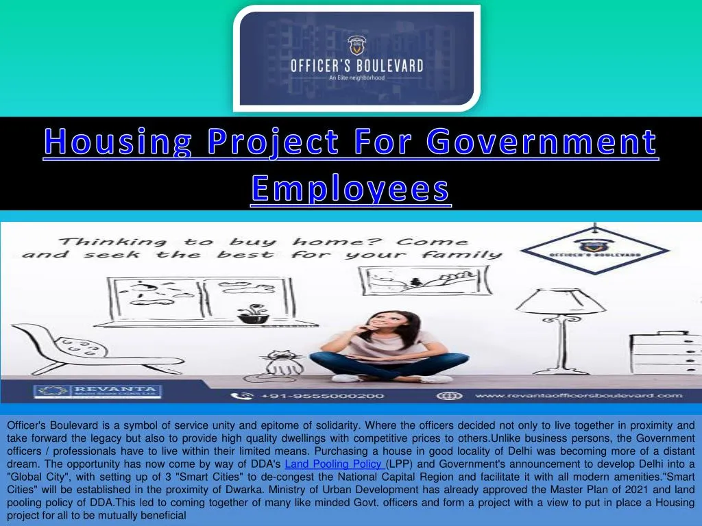 housing p roject for government employees