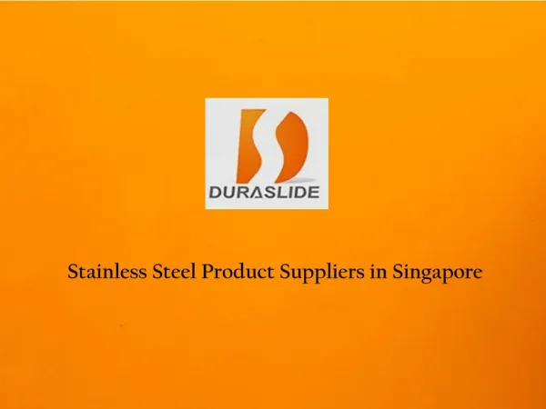 Stainless Steel Product Suppliers
