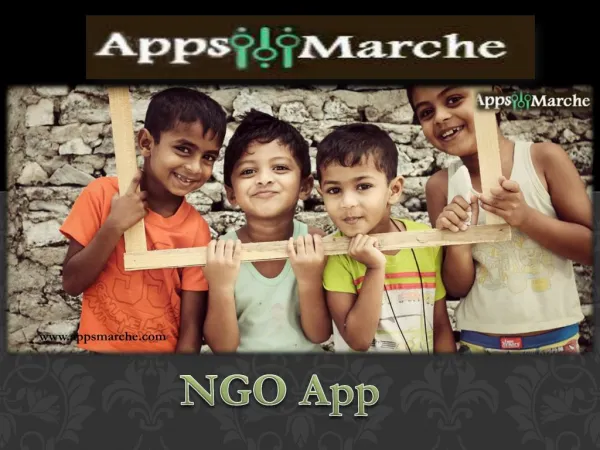 Best NGO App | Nonprofit Mobile App | NGO Management System | AppsMarche