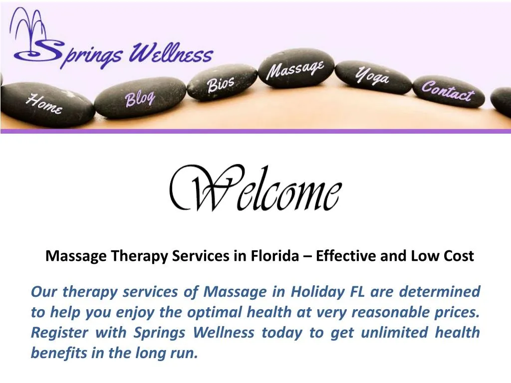 massage therapy services in florida effective and low cost